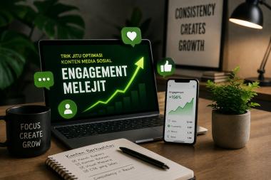 Strategi Optimalisasi Konten Viral Media Sosial untuk Meningkatkan Engagement Cepat, Distribusi Algoritma, dan Pertumbuhan Audiens Secara Organik
