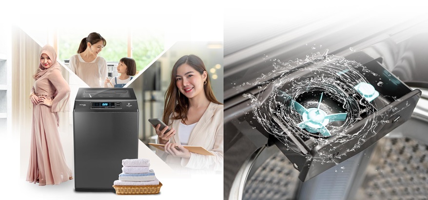 Polytron Zeromatic Laguna, Revolusi Pencucian dengan Kapasitas Besar dan Efisiensi Energi