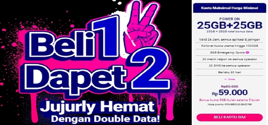 Bisa On Terus, Beli Kuota dan Paket Internet Kamu di Provider Digital Baru Live.On