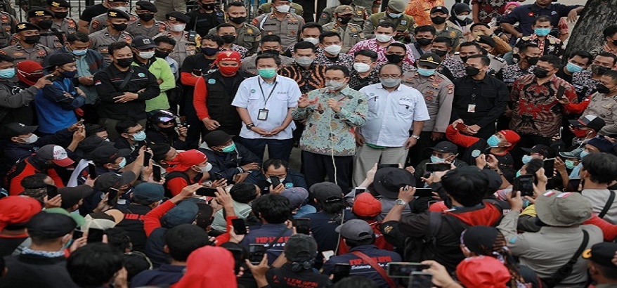 Anies Baswedan Akhirnya Tetapkan UMP DKI Jakarta 2022 Sebesar Rp4.453.935