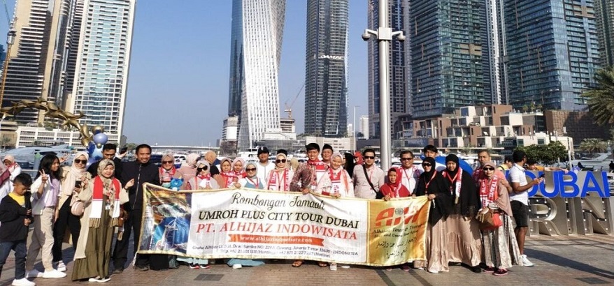 Sebuah Perjalanan Tak Terlupakan, Umroh Plus Dubai dengan Elegansi Travel Alhijaz Indowisata