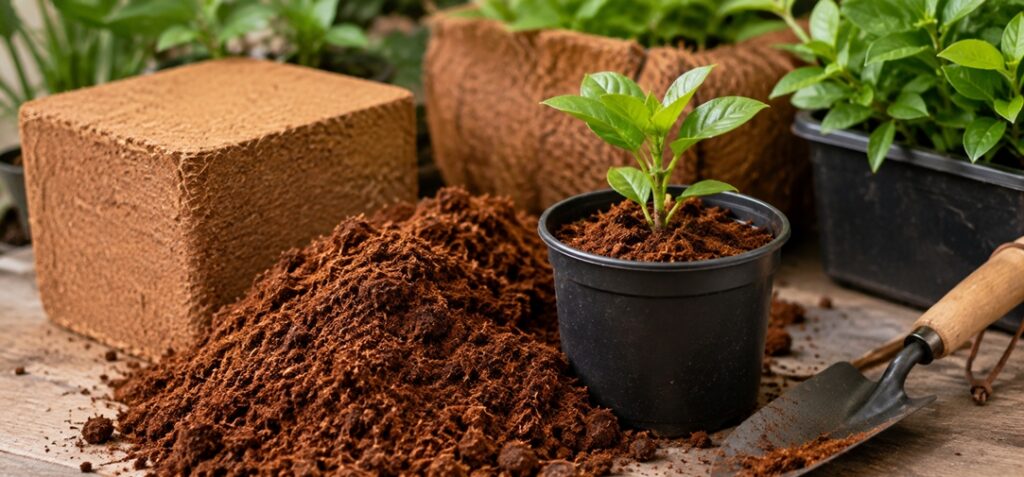 Cara Pakai Cocopeat sebagai Media Tanam agar Tanaman Tidak Mudah Layu